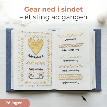Broderibog™ | Fra begynder til smuk broderi-stil på kort tid