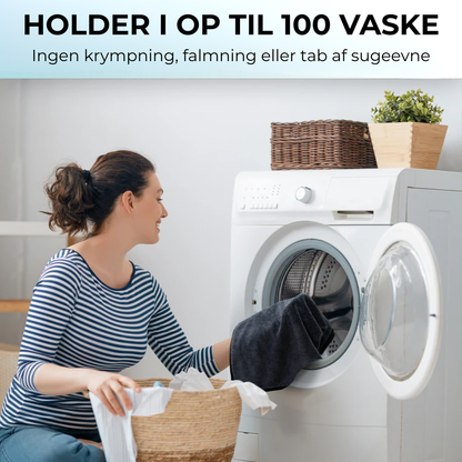 Wonder Cloth™ Suger alt op, efterlader nul striber